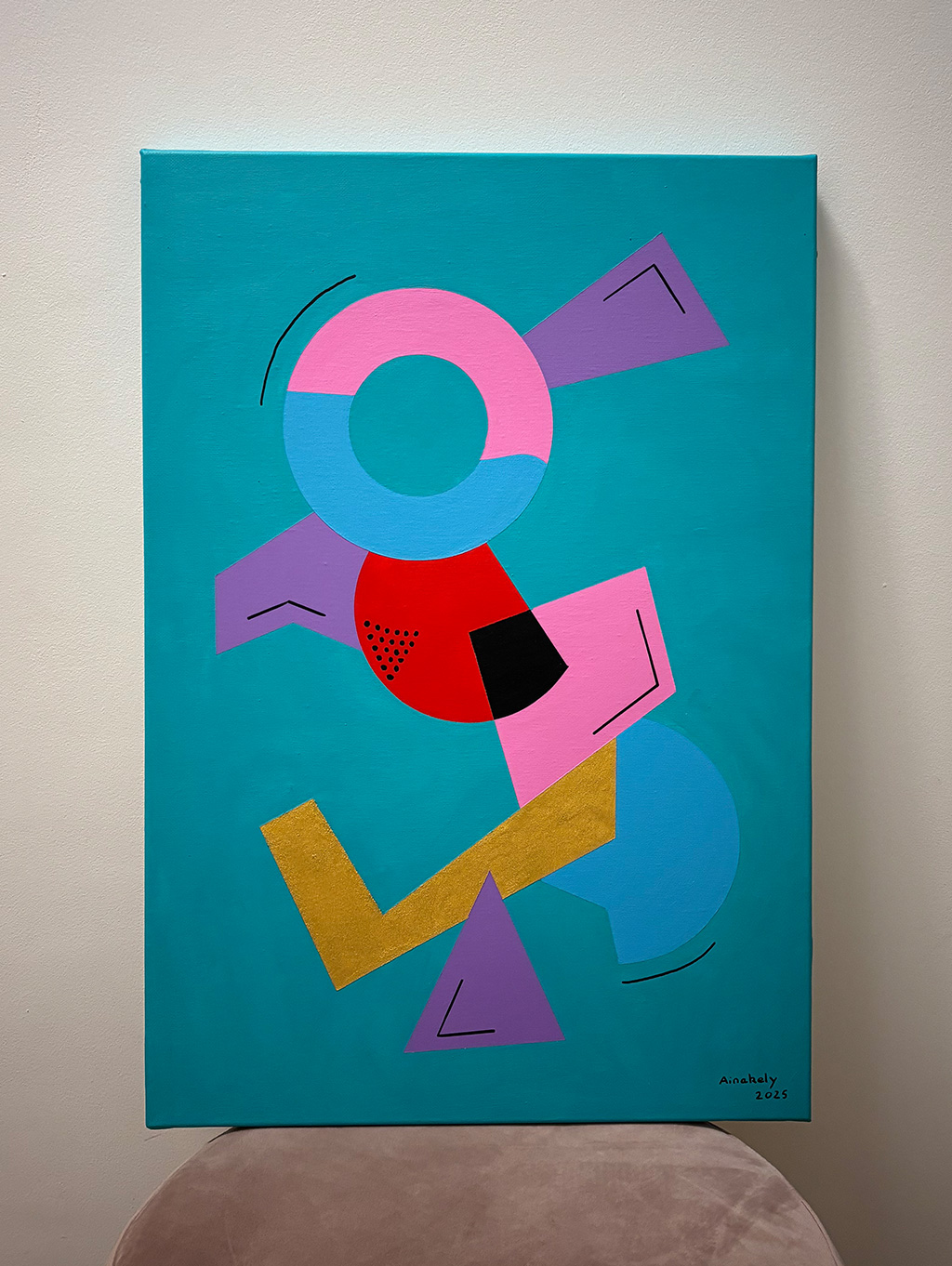 Peinture A joyful dance 1