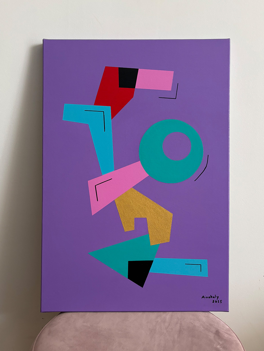 Peinture A joyful dance 2